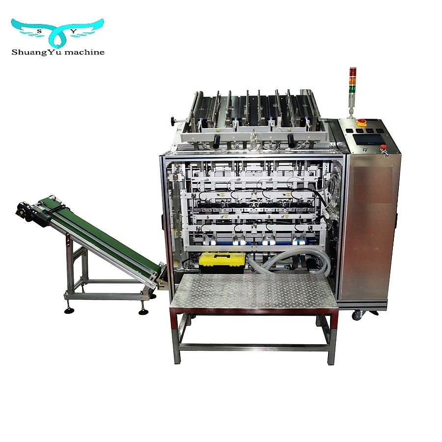 Most Popular Products Automatic 10 Head Liquid Filling Sealing Facial Mask Machine Machinery Manufacture