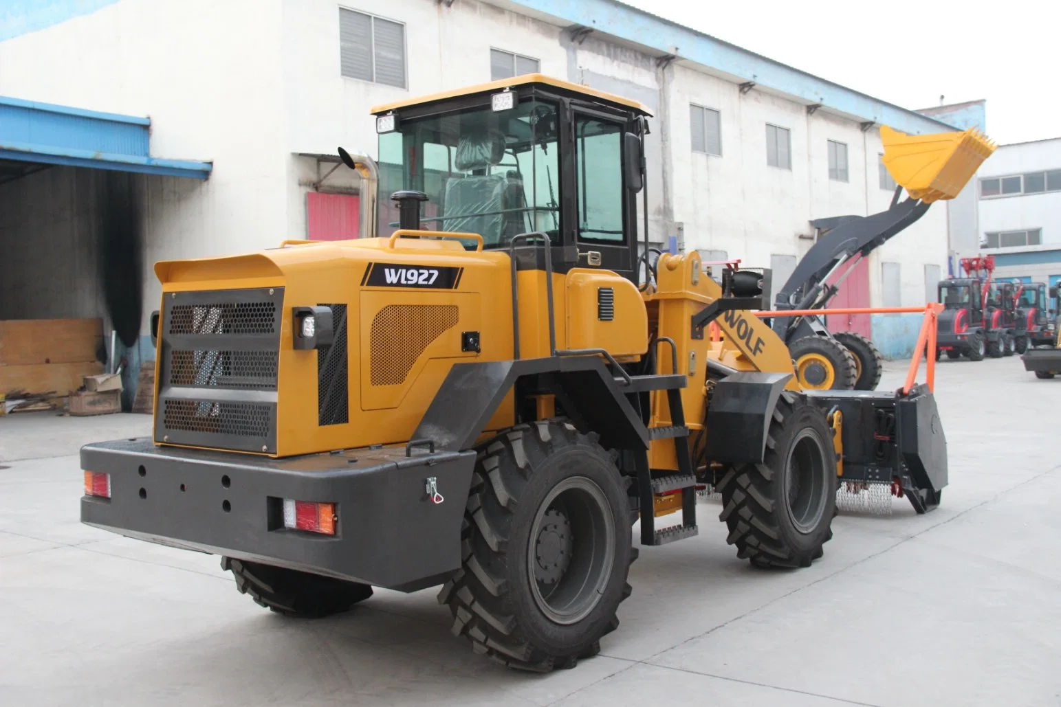 Brazil Popular Front Loader 2,7ton Radlader für den Straßenbau