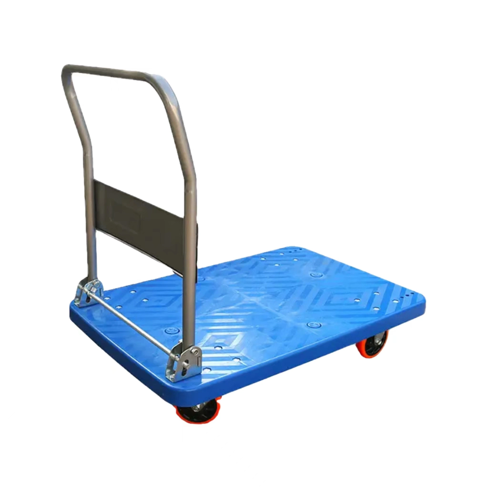 Manufactory Wholesale/Supplier Heavy Duty Folding Hand Truck Trolley Platform Trolley with Handle