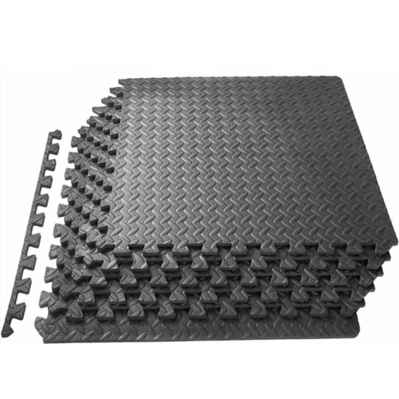 12mm Large Interlocking EVA Foam Tiles Gym Play Garage Workshop Floor Mat