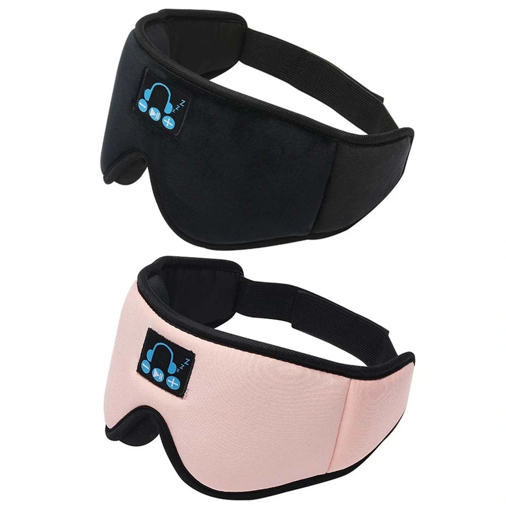 Año-04 barato suave viaje Bluetooth Música inalámbrica Sleeping Eye Mask