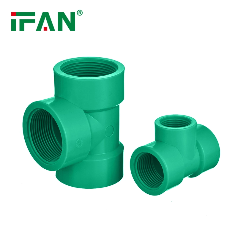 Fornecimento de água personalizado de fábrica Ifanplus Encaixe de rosca de PVC-U Bsp de 1/2 polegada UPVC