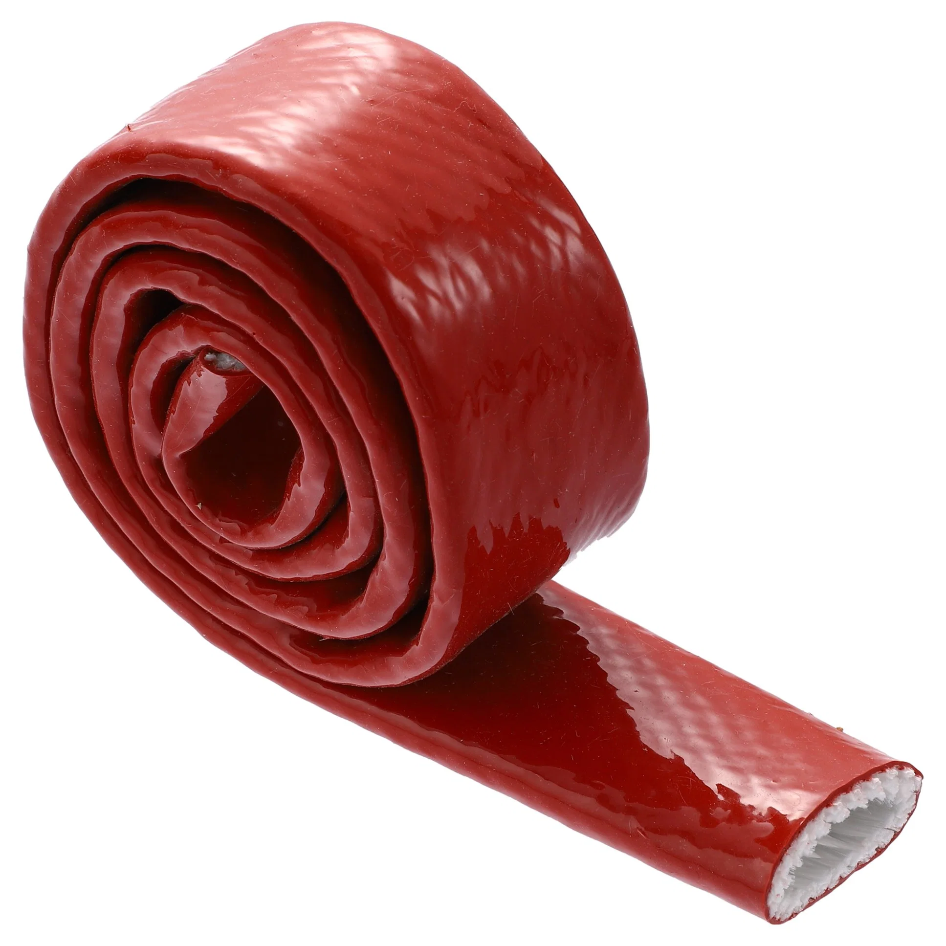 Stainless Steel Flexible Hose Protective Silicone Fiber Glass Fire Sleeve