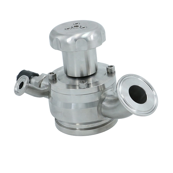 Sanitary SS316L Flush Bottom Valve with Aseptic Sampling Valves