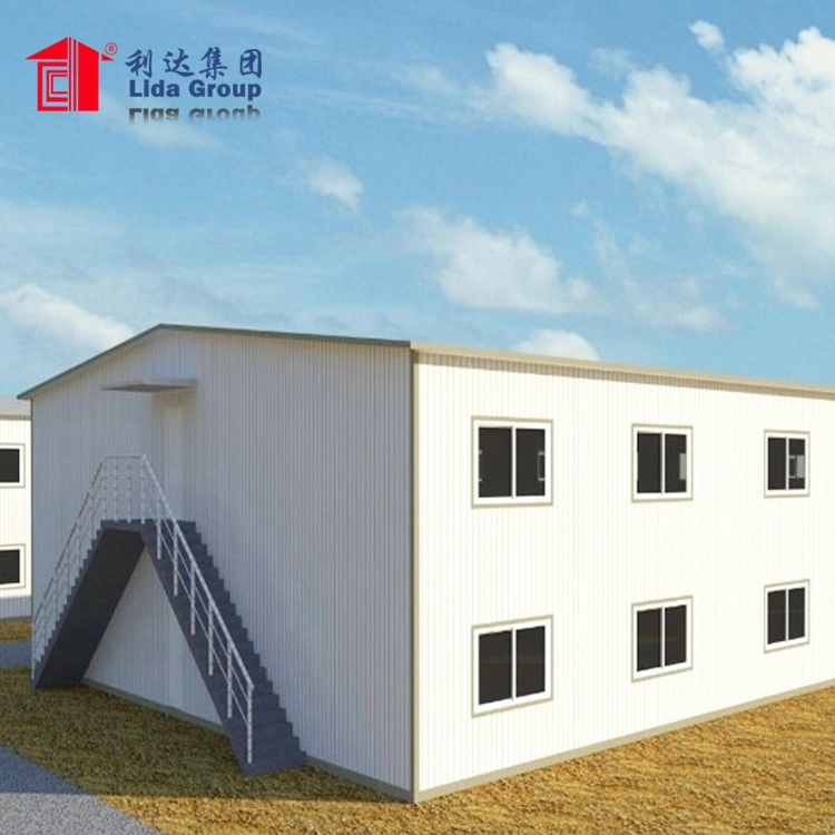 Light Metal Galvanized Fabricated Construction Steel Frame Structure