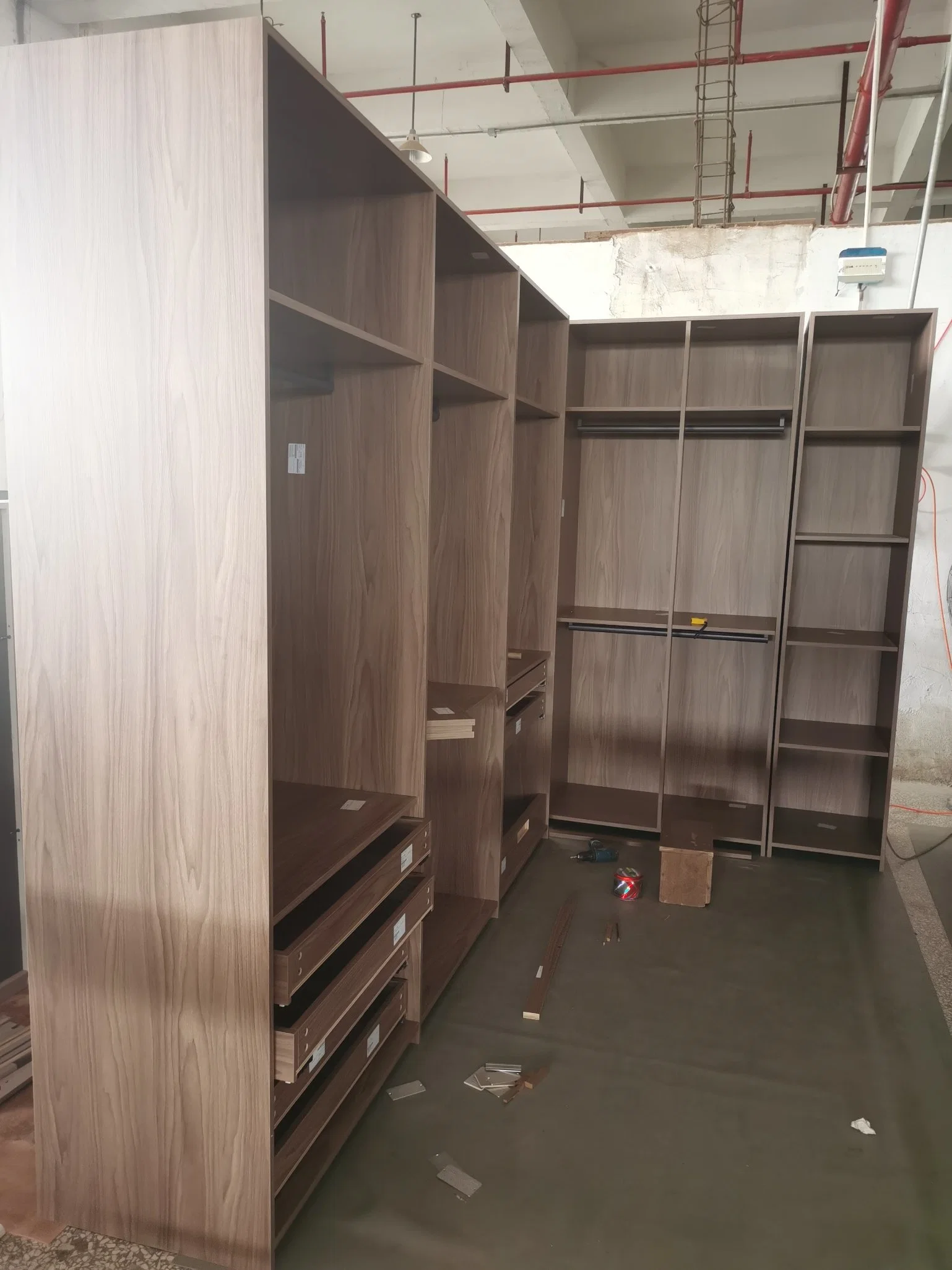 Modern Wooden Hotel Project Living Room Cabinet Home Wardrobe Furniture From Factory