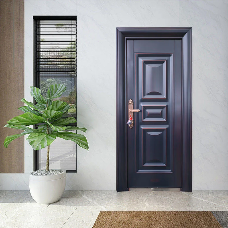 Safety Entry Single Door Entrance Interior Steel Security Exterior Other Doors for House