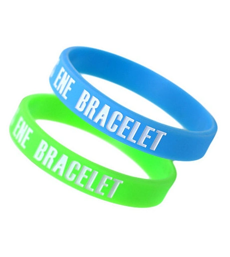 Promotion Gift Custom Silicone Bracelet Rubber Wristband Silicone Wristband (YB-HR-379)