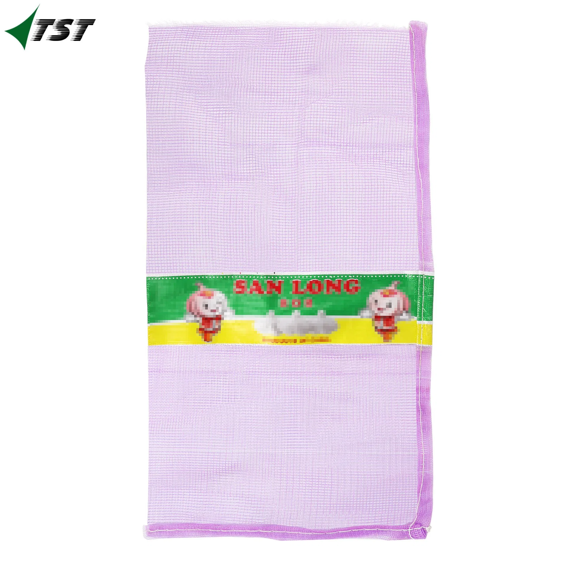 Onions Potato Firewood PP Leno Tubular Mesh Bag