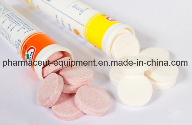 Capacity 40 Tube/Min High quality/High cost performance Effervescent Tablets Filling Sealing Capping Packing Machine