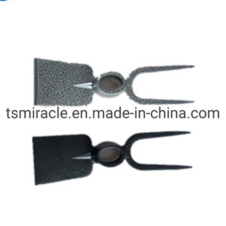 China Production of High quality/High cost performance Carbon Steel Garden Agriculture Farm Hand Tools Hoe Wood Handle Garden Fork Hoe