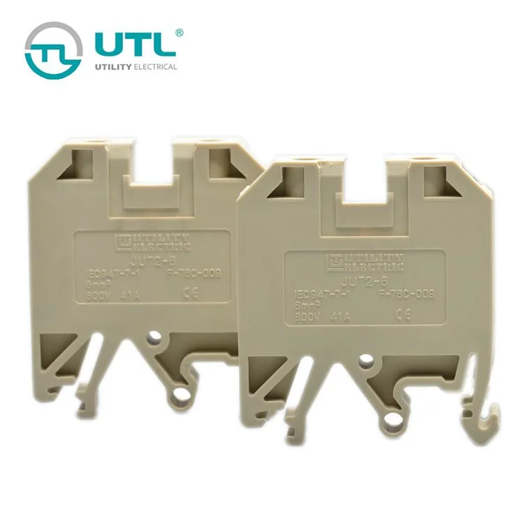 Parafuso de passagem DIN Rail Weidmueller Wago Phoenix Terminal Block