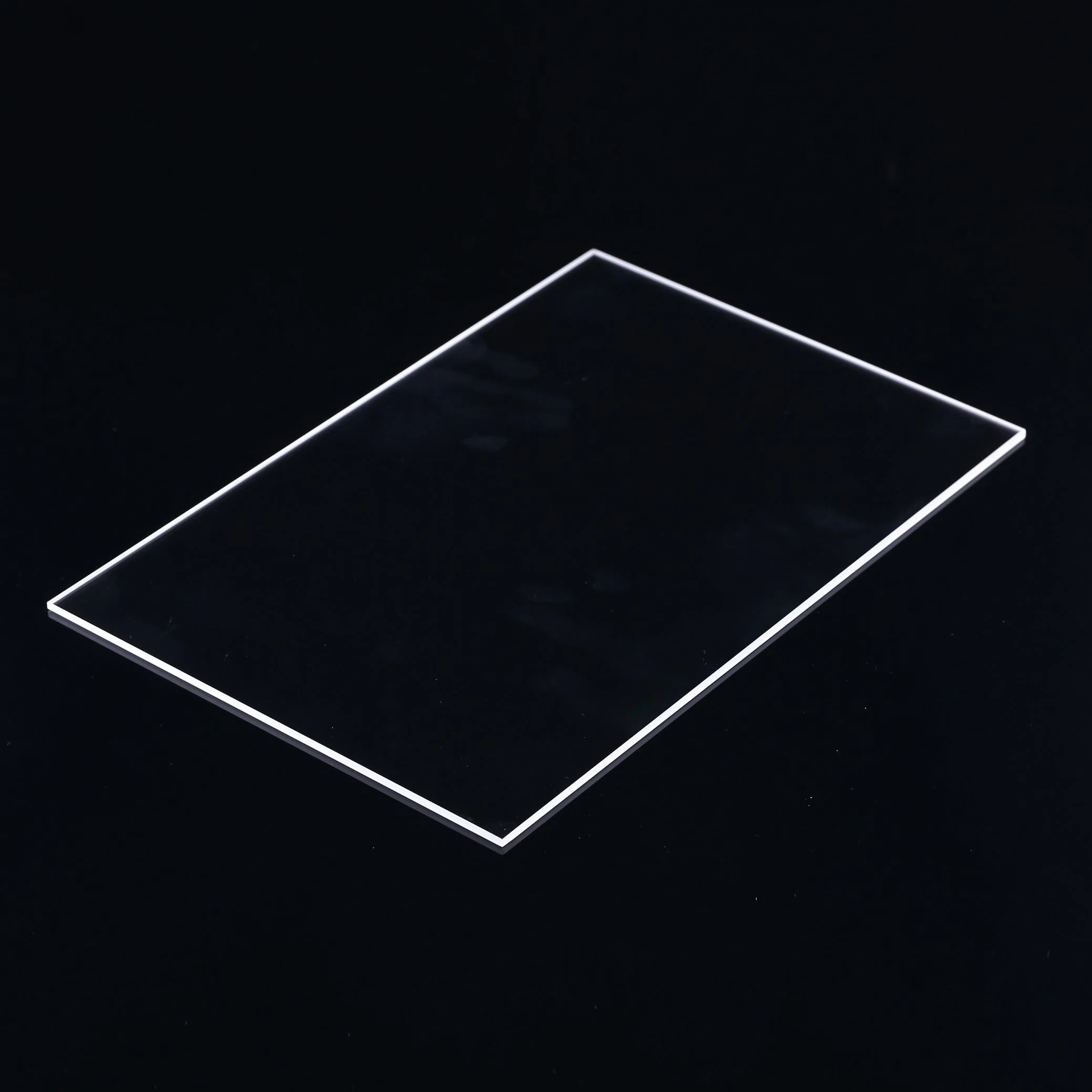 Modern Simplicity Customised Quartz Optical Large Quartz Plate Frosted Quartz Plate Laser Cutter Lens Protection Glass