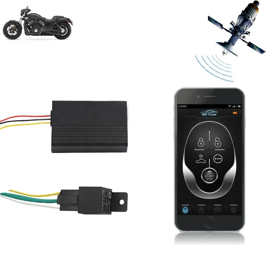 GPS Tracker Real-Time Tracking APP for Motorcycle Alarm System