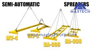 20FT & 40FT Semi-Automatic Mechanical Container Spreader for Container Lifting