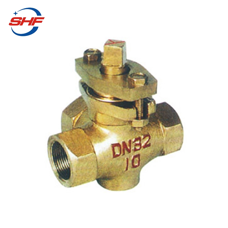 Fland Ends Sleeve Type Soft Sealing Bronze Plug Valves