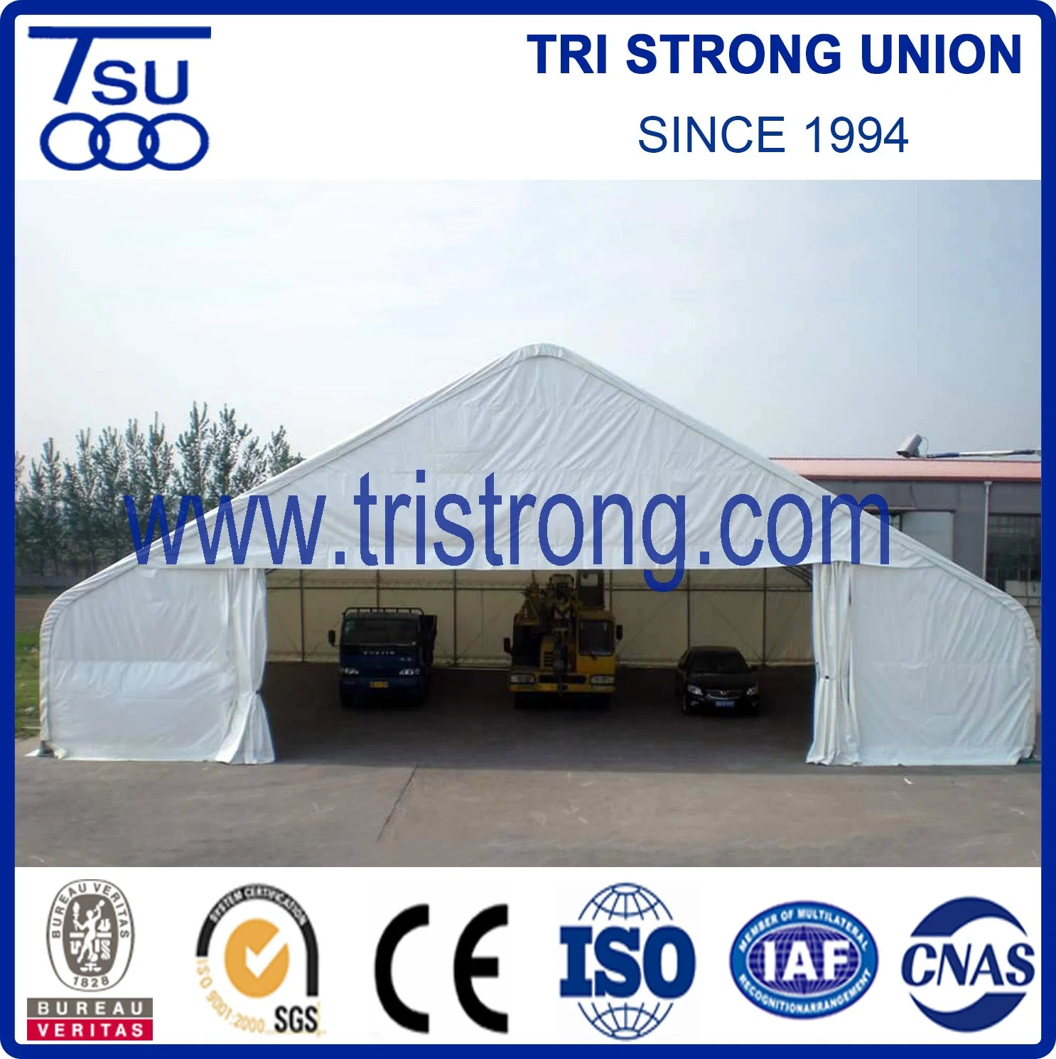 20m Wide Multifunctional Warehouse with Large PVC Sliding Door (TSU-6549)