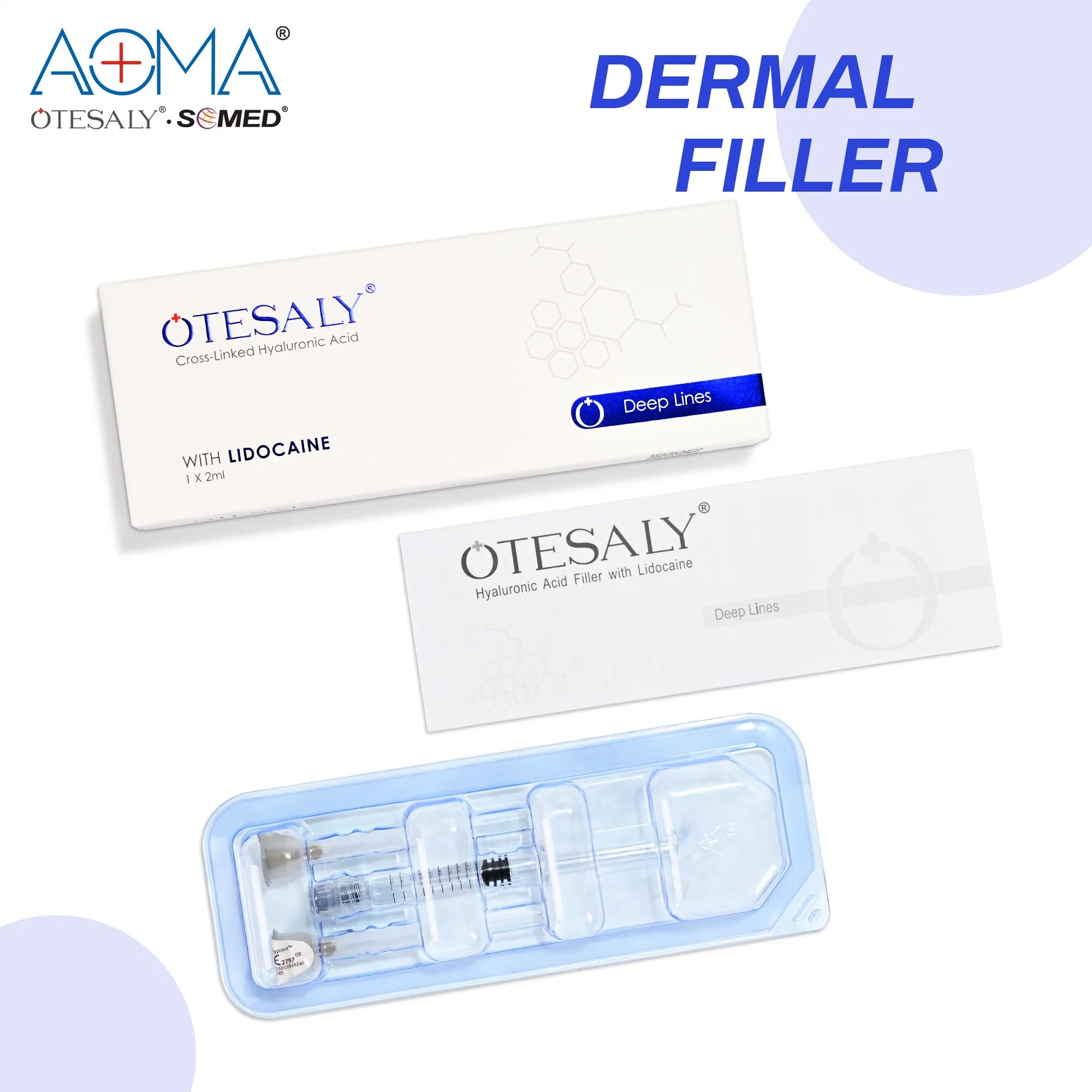 Otesaly 2ml Cross-Linked Hyaluronic Acid Dermal Fille