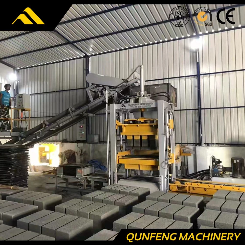 Qunfeng Baumaschinen CE, ISO, SGS Betonblock Ziegelmaschine