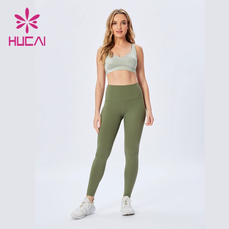 Custom Fitness Gym Set Sport Bra and Butt Lift Workout Pants Wholesale/Supplier Womens Sports Yoga Wear