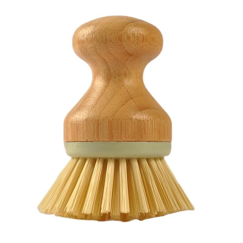 Eco-Friendly Natural Bamboo Sustainable Pot Dish Brush Scrub Brush