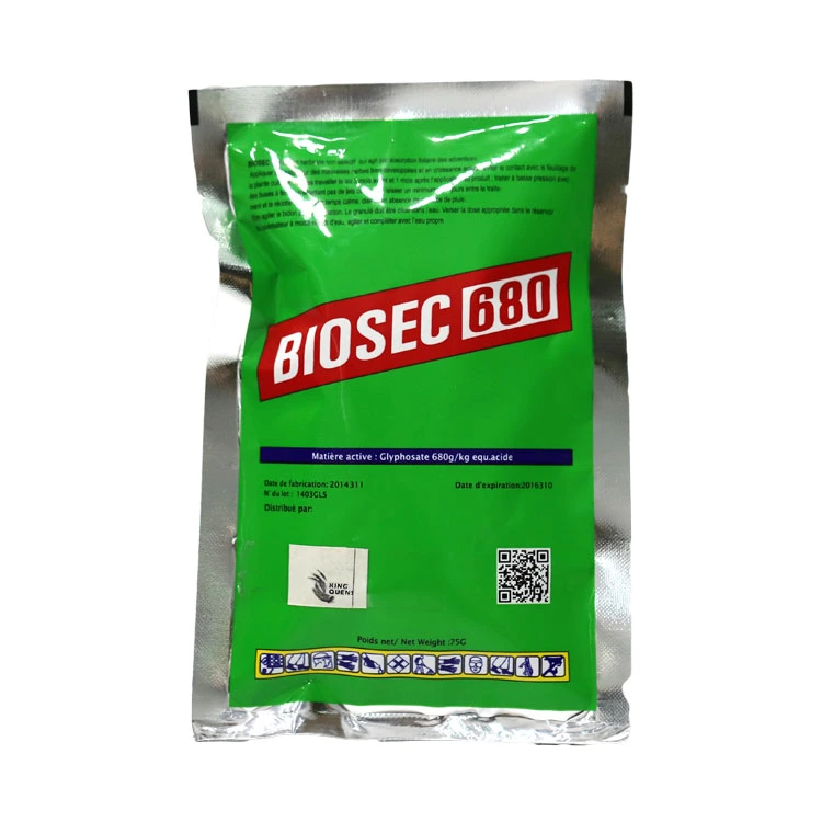 King Quenson Fao Top Quality Glyphosate 75.7%Wsg Pesticide Supplier