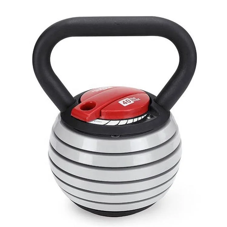 10-40lbs Adjustable Kettle Bell for Men Women Home Fitness Gym Equipment Cast Iron Kettle Bell Set for Exercises