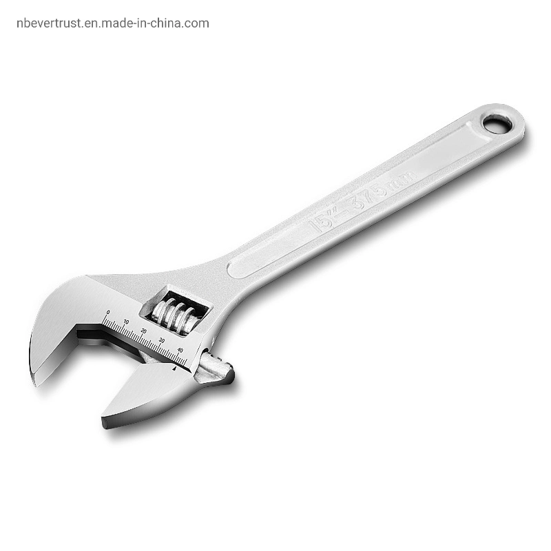 Factory Price Hand Tool Alloy Wheel Carbon Steel Adjustable Wrench