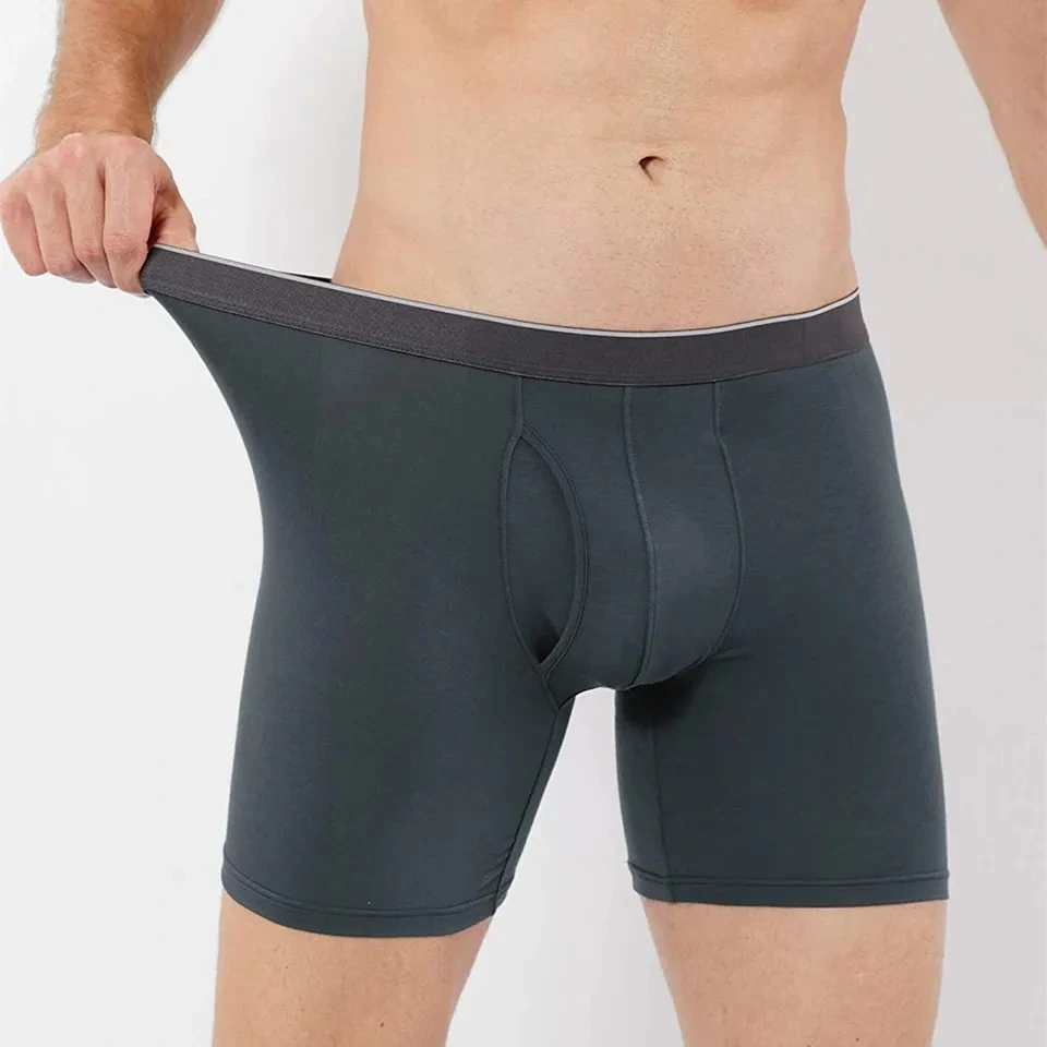 Ropa interior de bambú para hombres sexy personalizada de fábrica