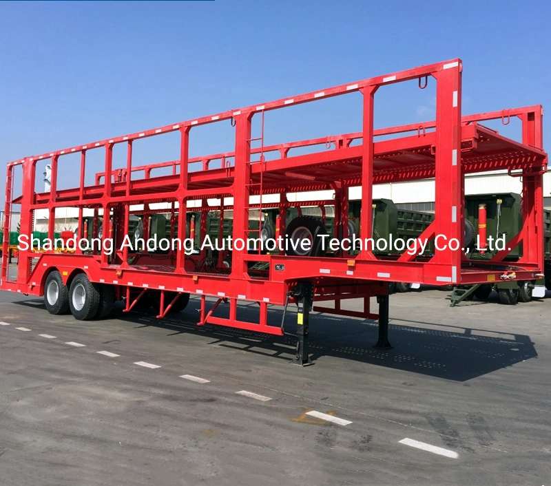 2 Axle3axle Car Carrier Truck Trailer SUV Vehicle Transporter Double Deck Semi Trailers