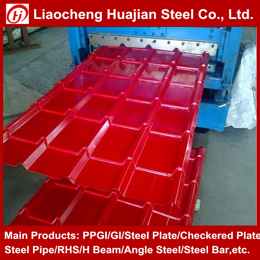 Building Material Roof Sheet Galvanized Corrugated Steel Metal Sheet Roofing Sheet