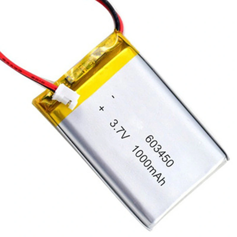 3.7V 1100mAh Lithium Ion Polymer Rechargeable Batteries 603450 1100mAh Lipo