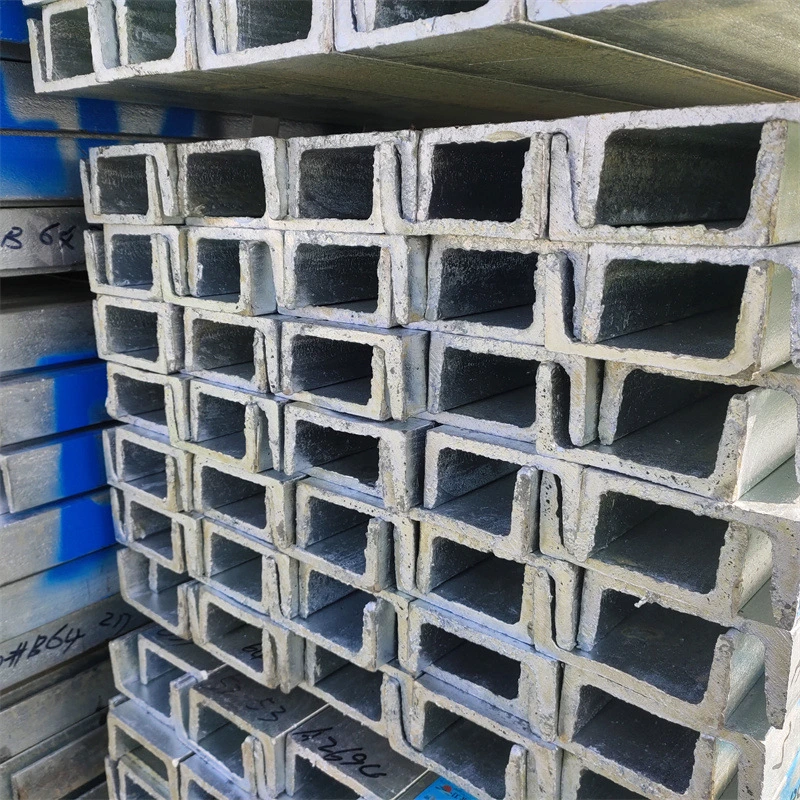 China Supplier ASTM C Channel Type C Galvanized Iron Structural Carbon Steel U Profile Purlin Roll C Channel for Construction Price Per Kg with Low Price