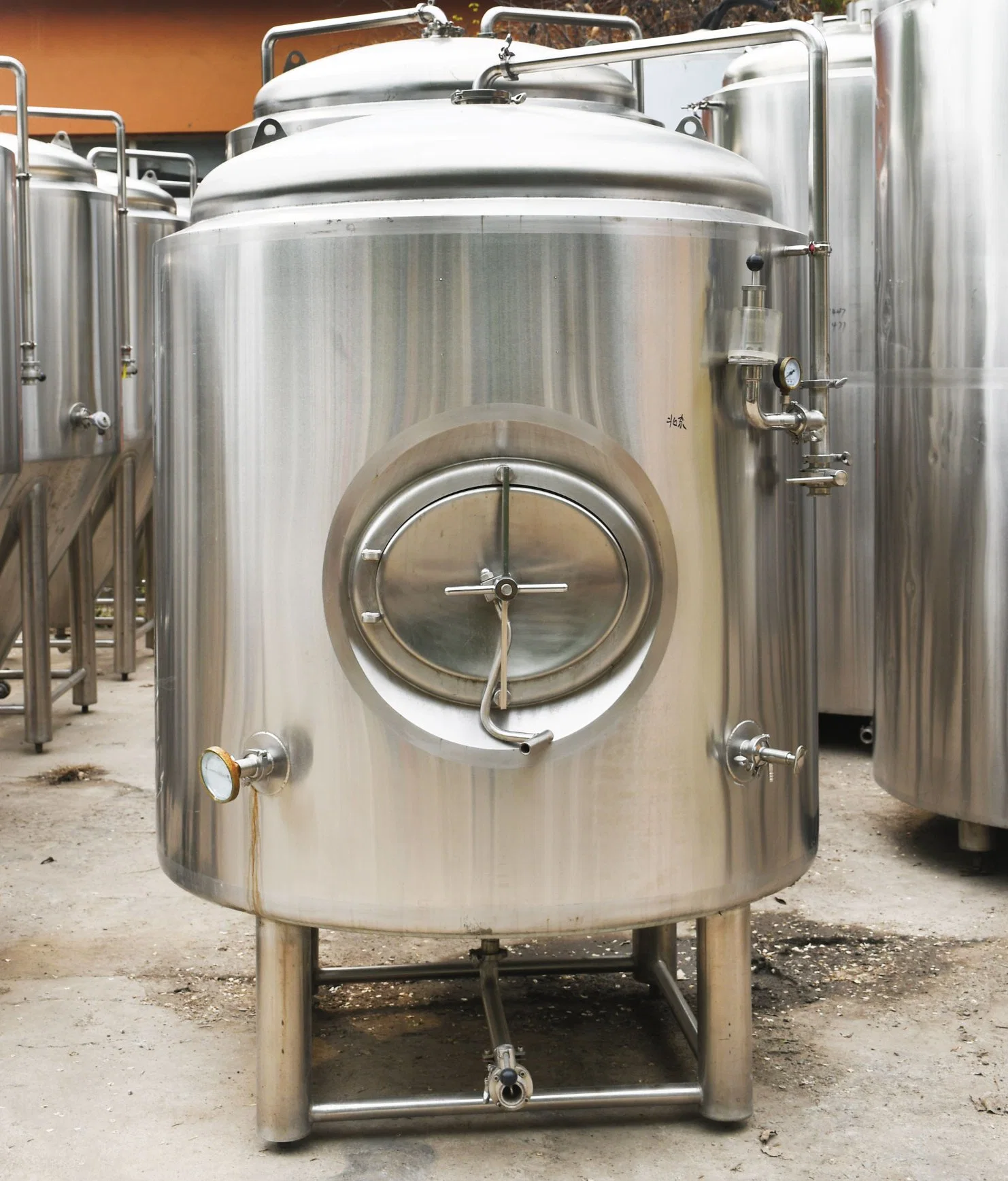 1500L Stainless Steel 304 Beer Bright Tank with Cooling Jacket