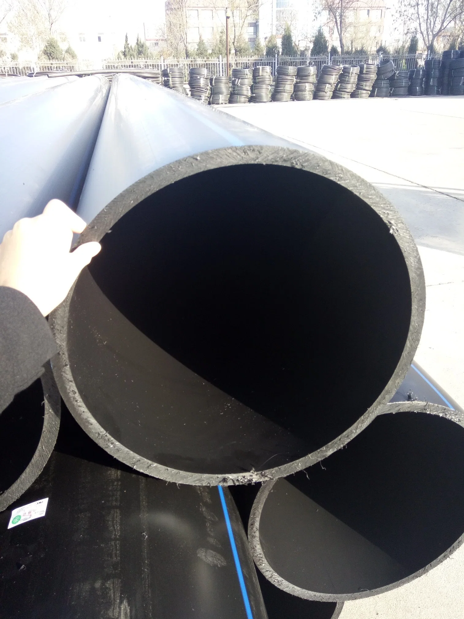 2020 Large Size HDPE PE Pipes for Water Supply, Drains