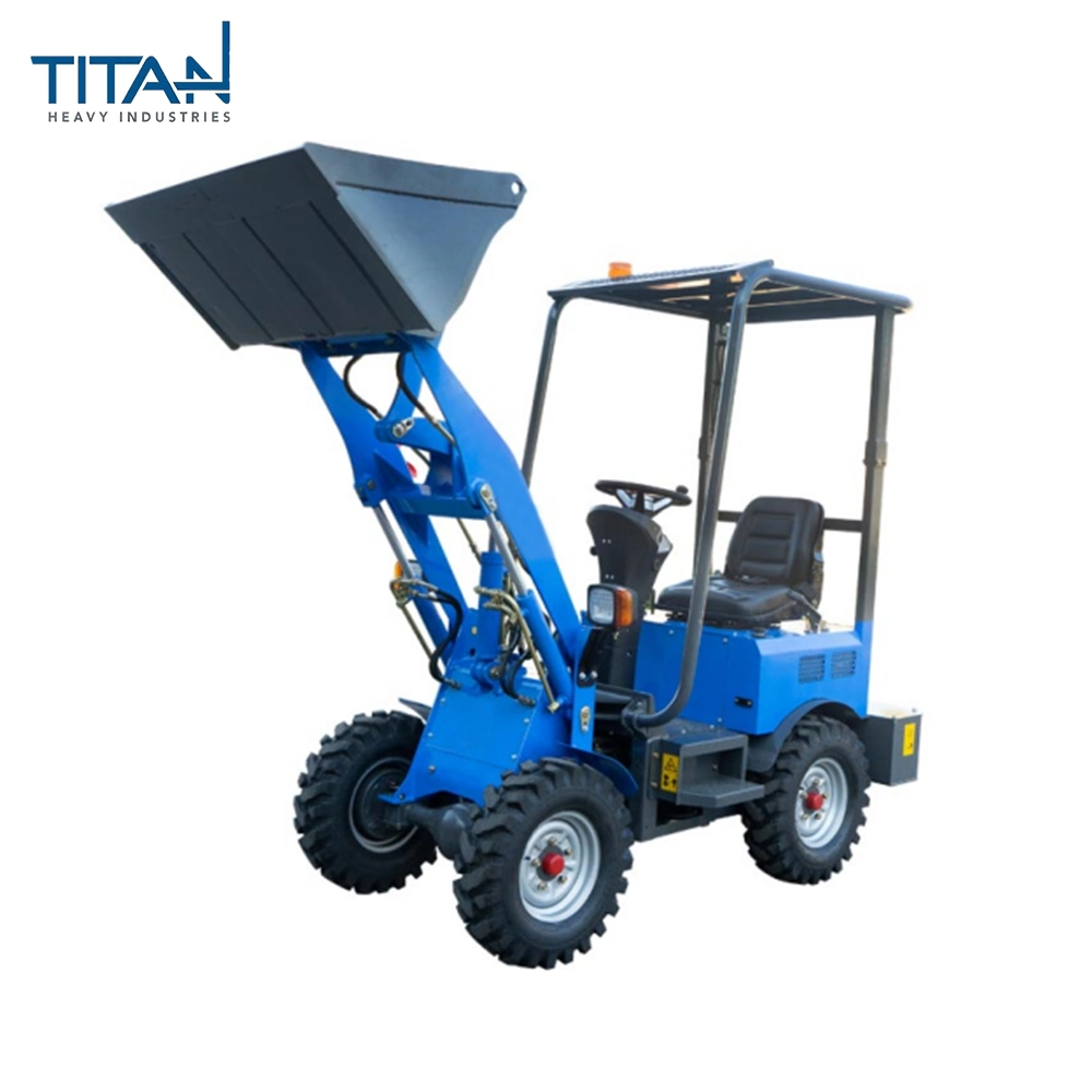 Wheeled Titan Picked in Container front end battery wheel loader with CE