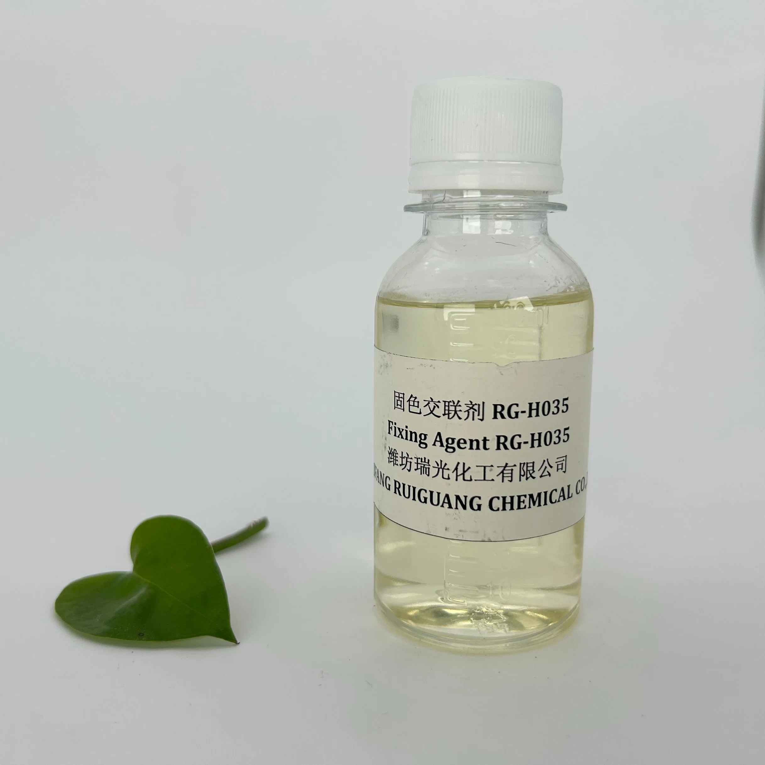 Textile Auxiliary Dyeing and Printing Cross-Linking Formaldehyde-Free Fixer/Fixing Agent Rg-H035 for Polyester Cotton Blend Fabric Finishing Agent