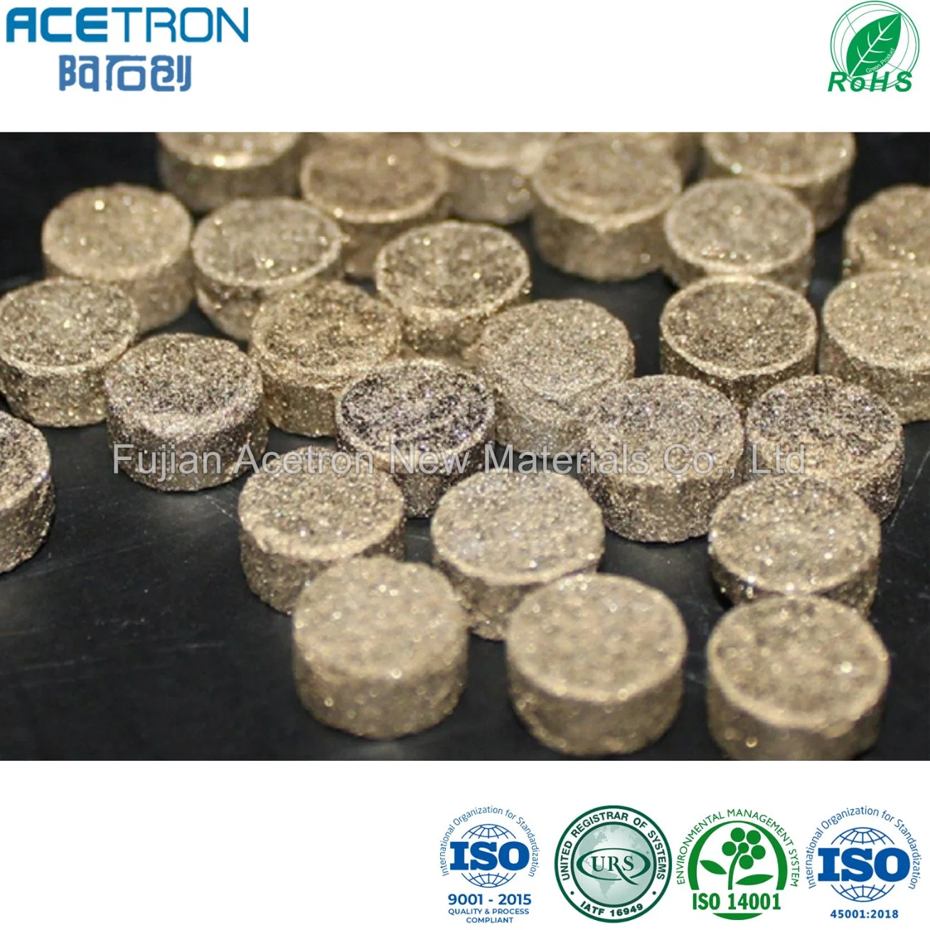 ACETRON High Purity Evaporation Materials Titanium Dioxide TiO Granules