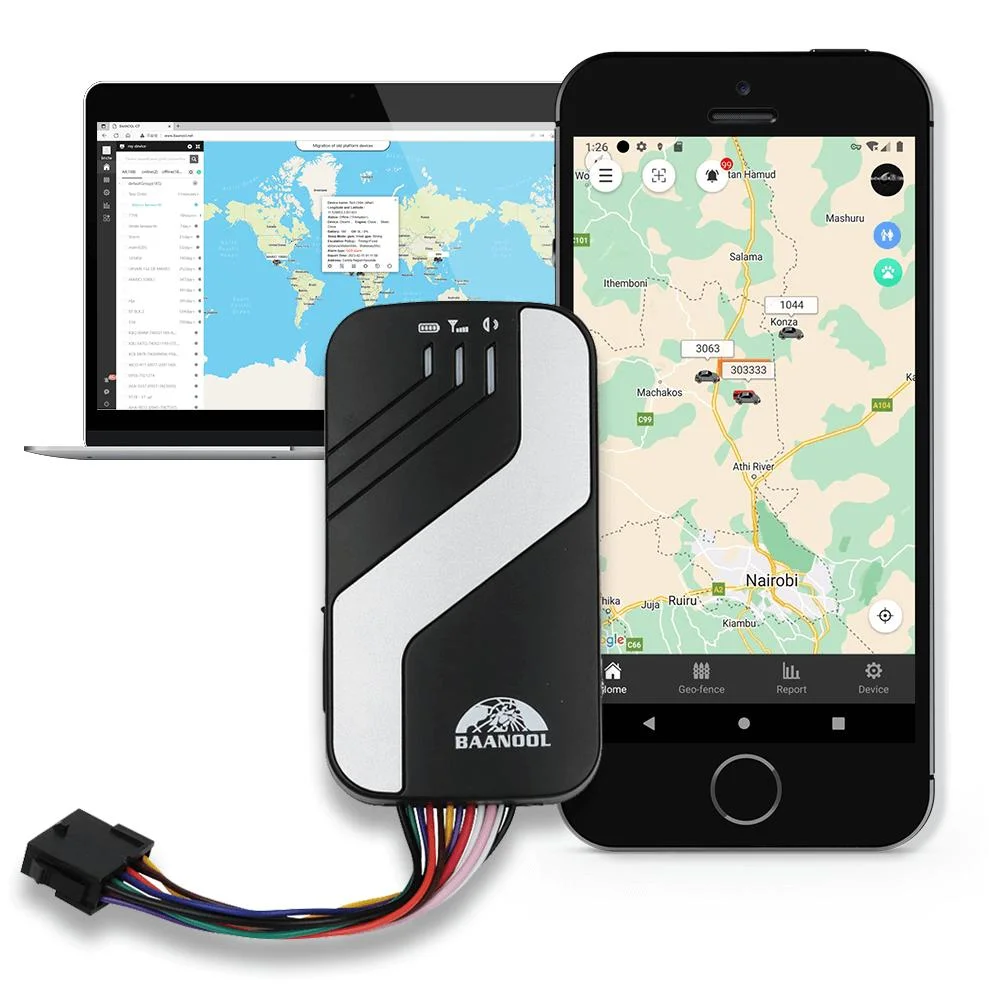 4G Auto Parts Monitor Coche Cobán GPS Tracker Tk403un seguimiento de la comunicación GSM mediante la plataforma de aplicaciones