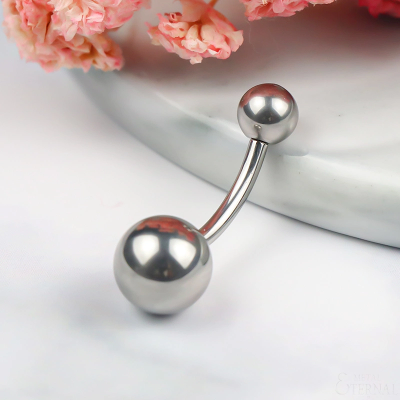 Eternal Metal ASTM F136 Titanium Internal Thread Belly Button Ring Piercing