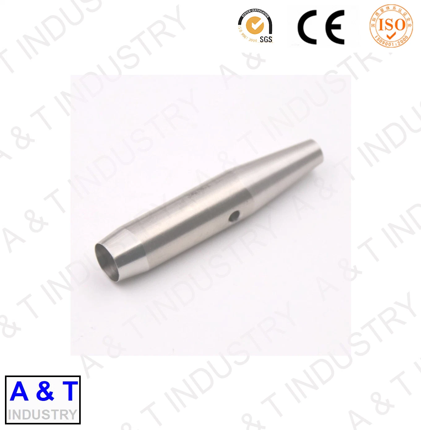 Quality Control Service CNC Turning Aluminum Metal Shaft