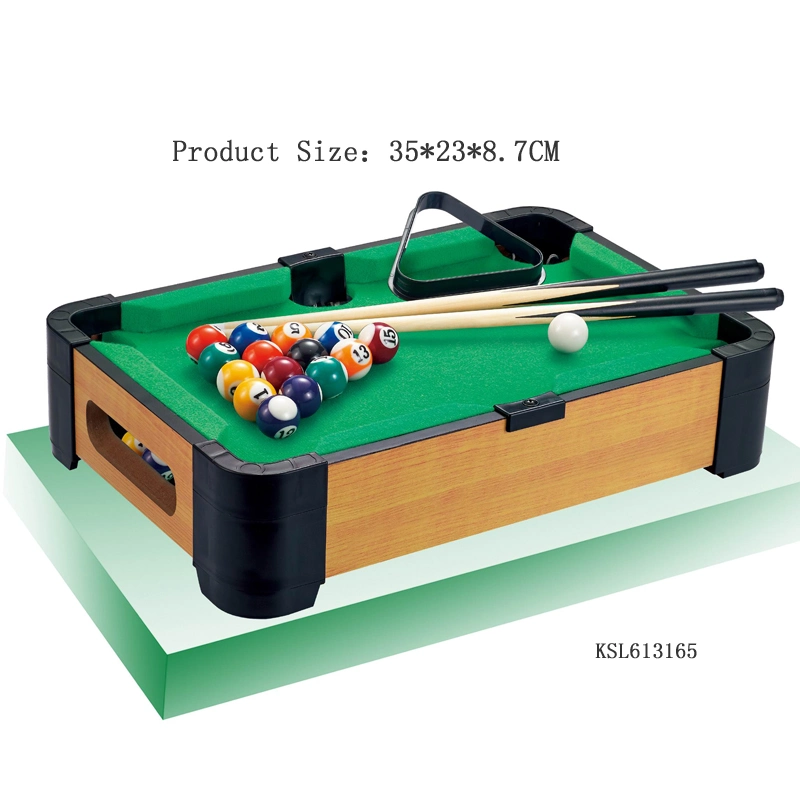 Hot Selling luxueux enfants jeu de table Mini Play Jeux Table Snookertable Toy Snooker Pool Table Toys Funny Mini Pool Table