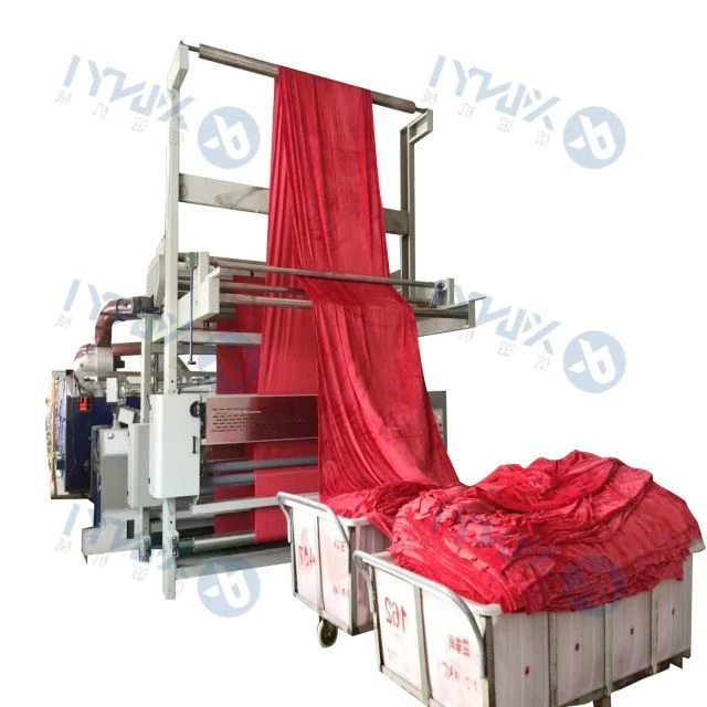 Textile Finishing Process Use Gas Heating System Textile Stenter Finishing Machine