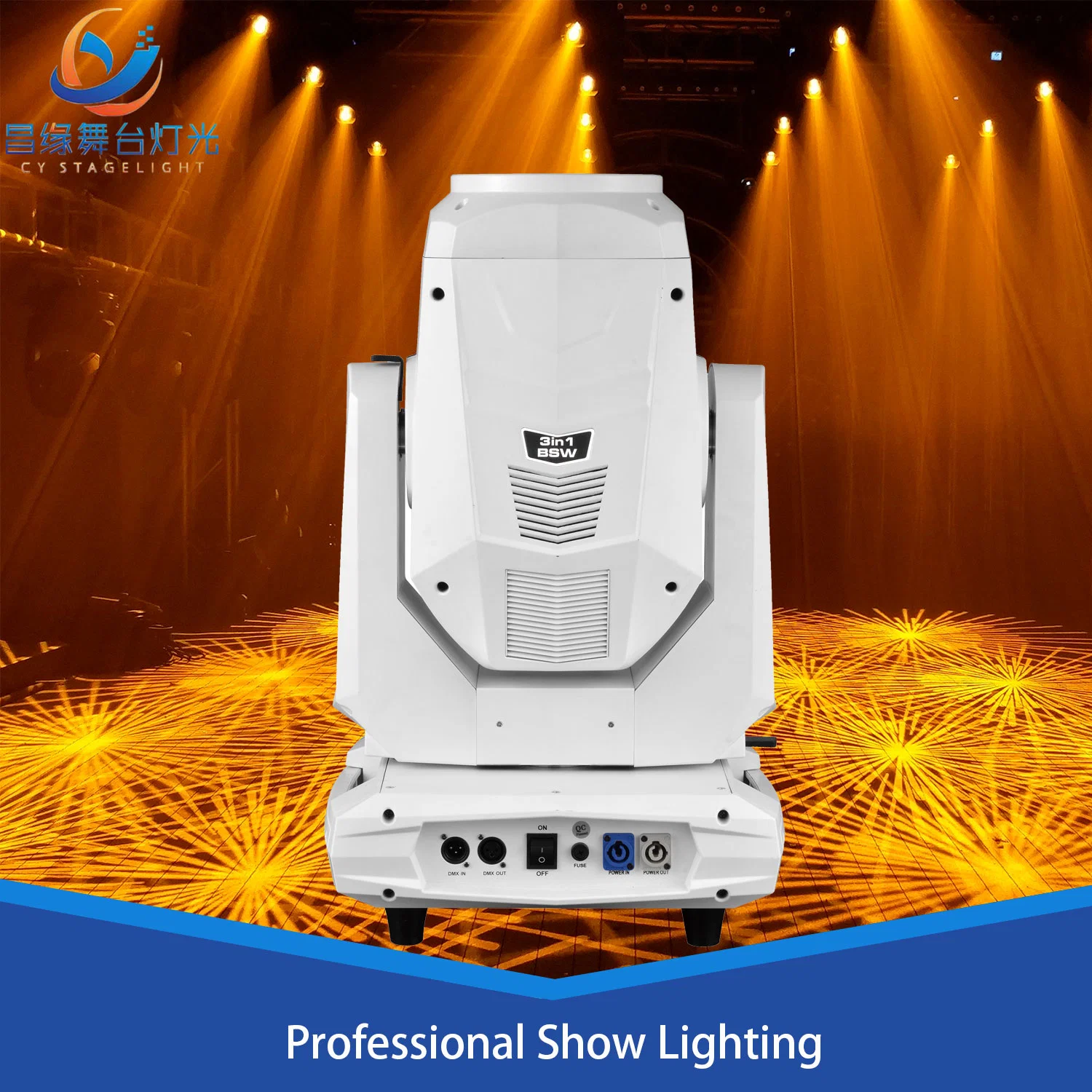 Rainbow Prisms Sharpy Super Beam Moving Head Stage Lights for Party