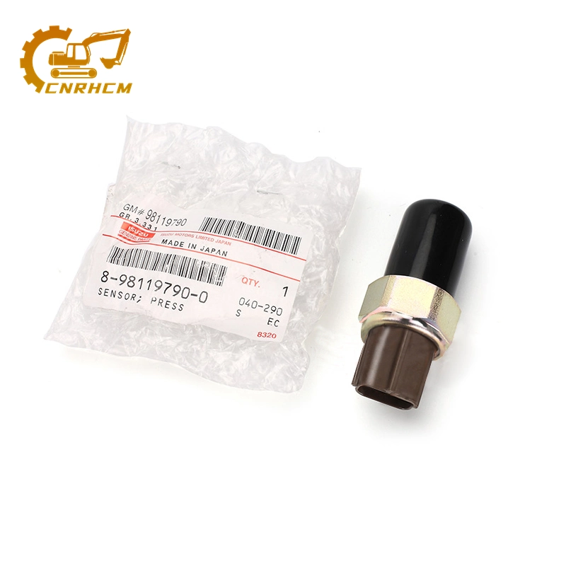 Rhcm Wholesale/Supplier Genuine Common Rail Pressure Sensor 8-98119790-0 for 4HK1 6HK1 8-98119790-0