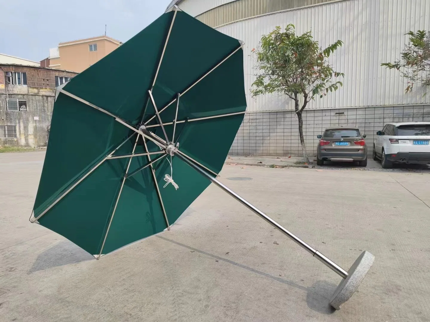 Grossiste Parasols de plage de haute qualité personnalisés ronds de protection solaire pour jardin extérieur