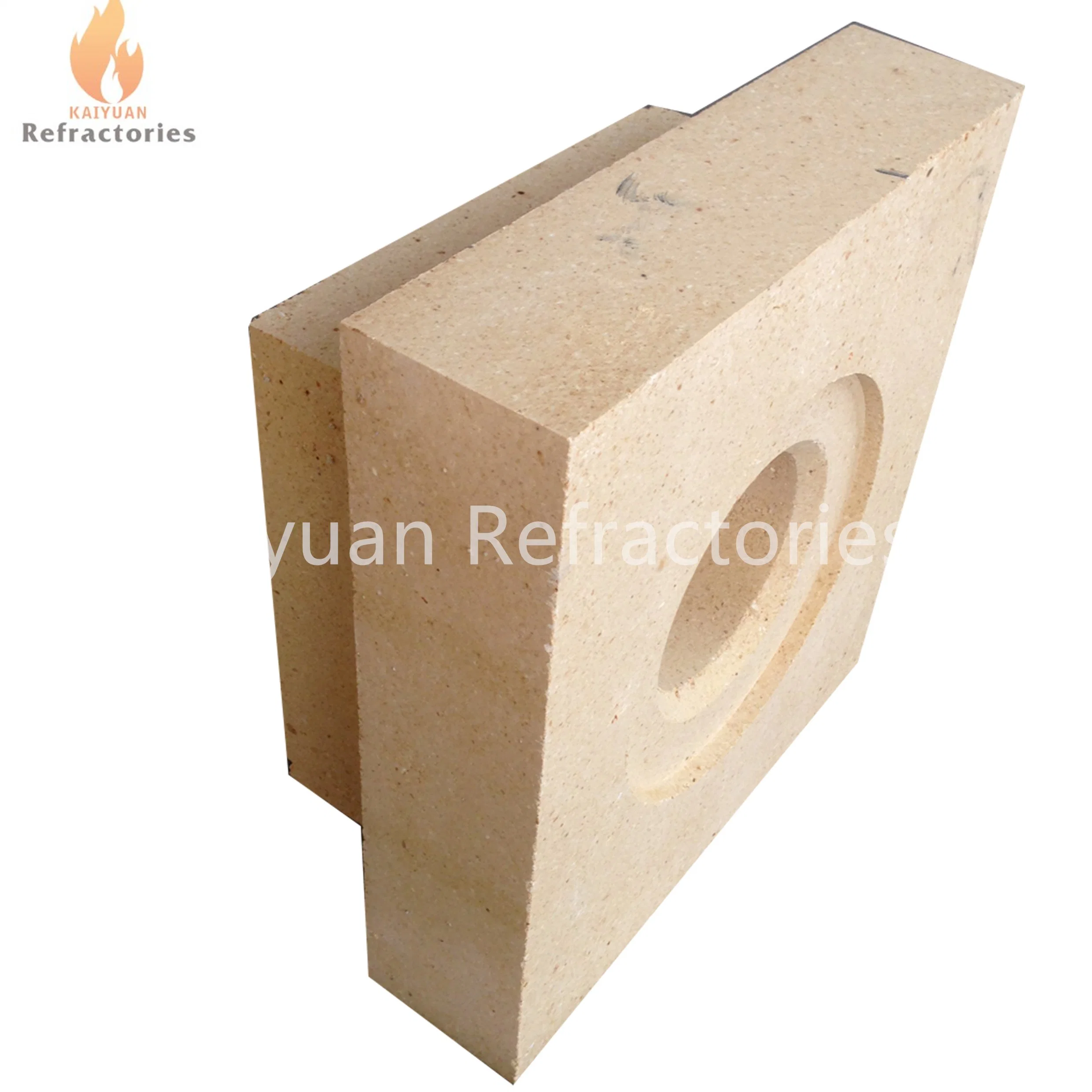 High Temperature Resistance Zircon Block Refractory Brick