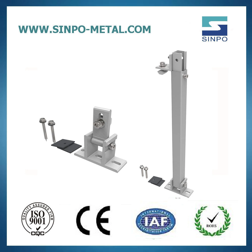 Adjustable Solar Roof Racking Mounting Structure for Solar Panels