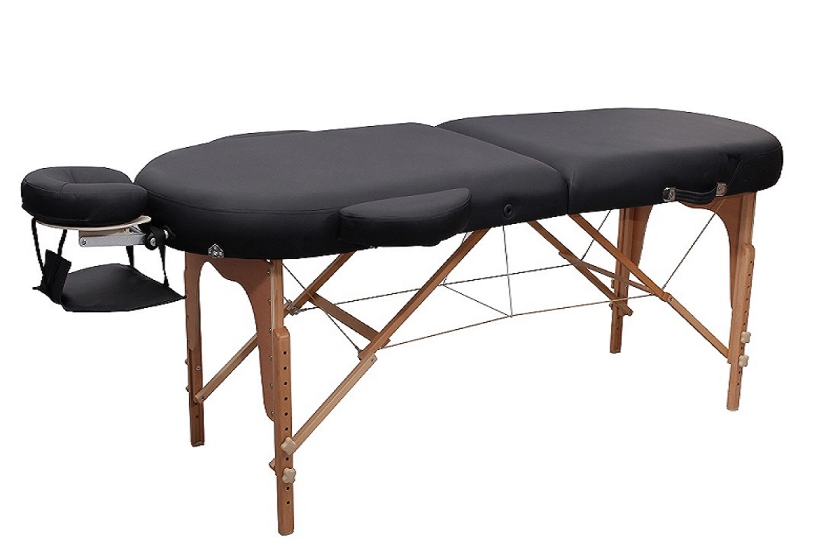 Classic Salon PU Gemantic Folding Massage Bed for Facial Beauty