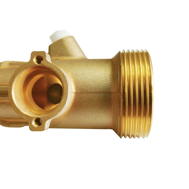 Ultrasonic Heat Meter Flowmeter Brass Tube Meter Body DN20 Flow Sensor Hot Water